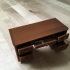 Desk with working drawers and secret compartments (1:18 scale) image