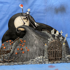 Picture of print of The Nightmare Before Christmas - Diorama This print has been uploaded by Matthew Nicholas