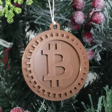 Picture of print of Bitcoin Hanger