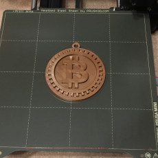 Picture of print of Bitcoin Hanger