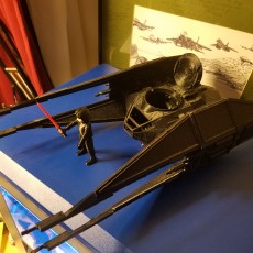 Picture of print of Kylo Ren´s TIE Silencer This print has been uploaded by James Clapper