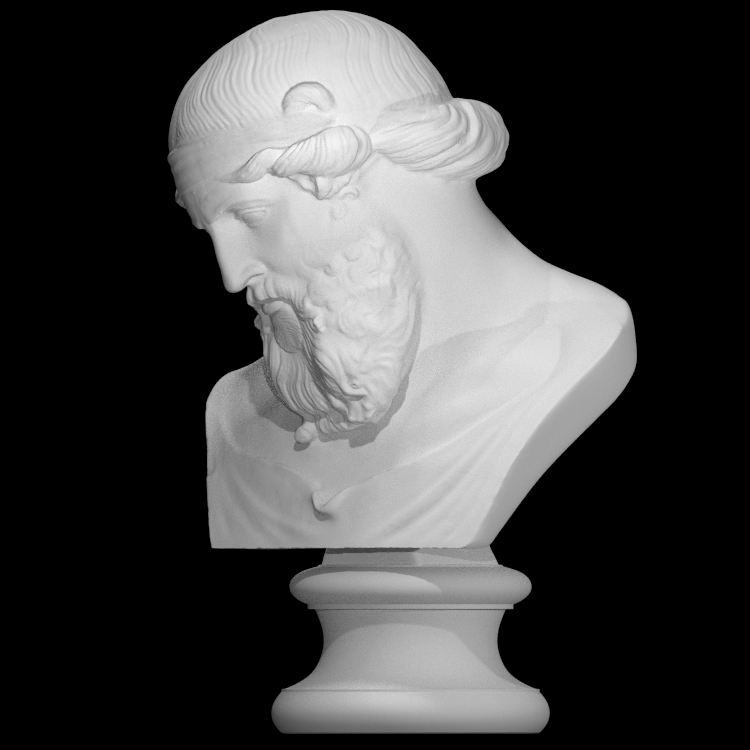 Bust of Dionysus, Priapus, Plato or Poseidon