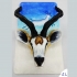 Phone stand---Tibetan Antelope head supported by Meili snow mountain shape base image