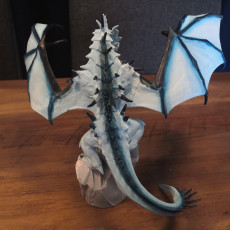 Picture of print of Skyrim Frost Dragon