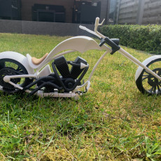 Picture of print of Fully 3D printable Chopper This print has been uploaded by Laurens Olivier