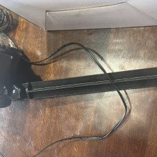 Picture of print of Light/Laser projector stake/mount