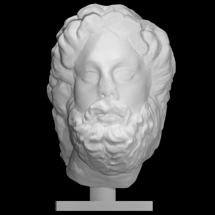 Head of Zeus or Asclepius