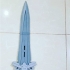 Final Fantasy XV - Ignis Scientia Dagger Replica print image