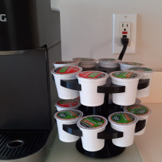 Picture of print of Rotating K-Cup Holder for Keurig or Similar Coffee Machines This print has been uploaded by LindaB