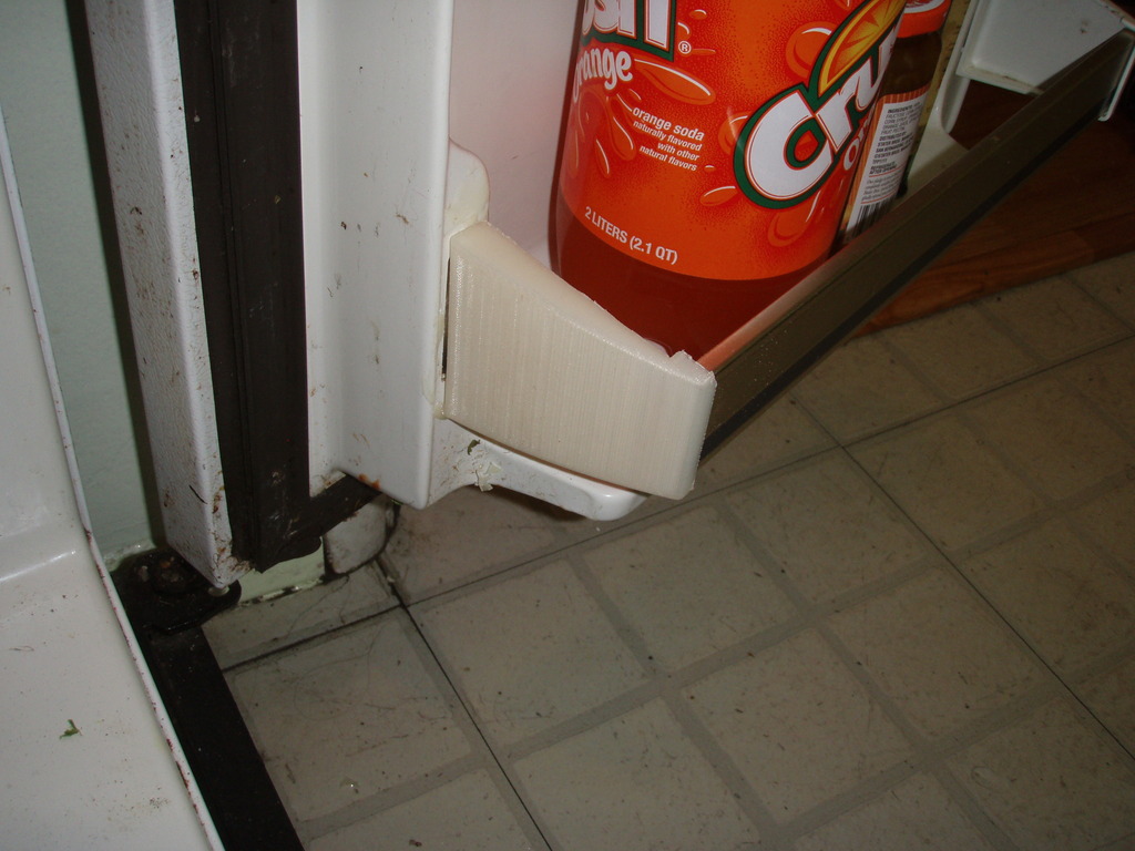 Whirlpool refrigerator replacement shelf bracket