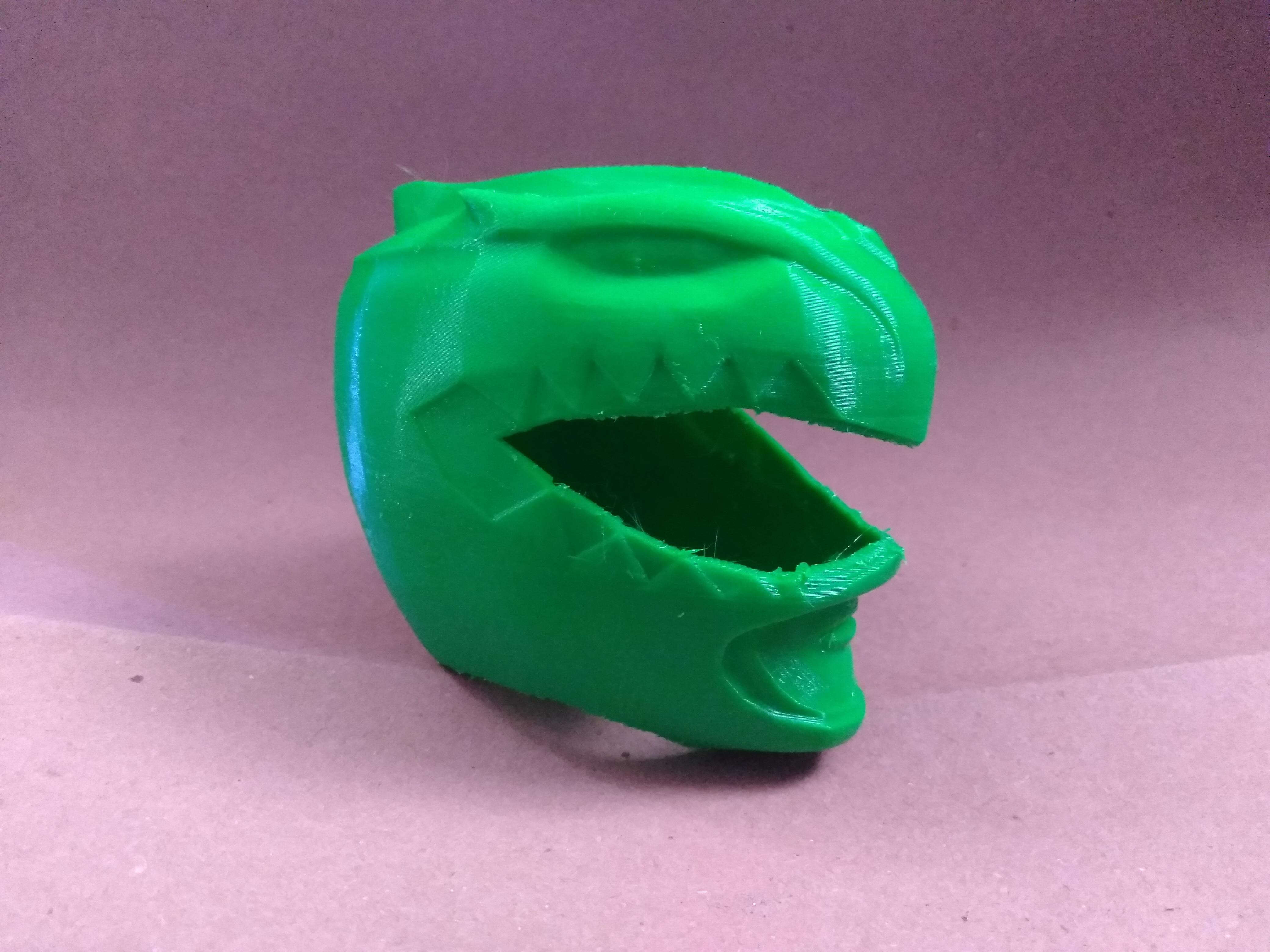 Green Ranger Helmet 1 Piece