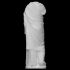 Torso of a statue of a girl image