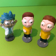 Picture of print of Tiny Rick! - 3D files This print has been uploaded by Dawn Walrond