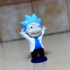 Picture of print of Tiny Rick! - 3D files This print has been uploaded by ynon