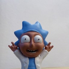 Picture of print of Tiny Rick! - 3D files This print has been uploaded by Markus Toth