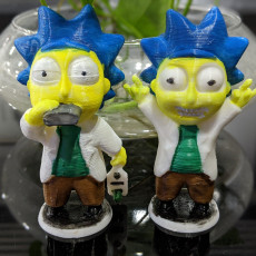 Picture of print of Tiny Rick! - 3D files This print has been uploaded by da fa