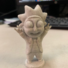 Picture of print of Tiny Rick! - 3D files This print has been uploaded by Almir Alves