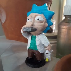 Picture of print of Drunk Tiny Rick - 3D files This print has been uploaded by Darryl Ricketts