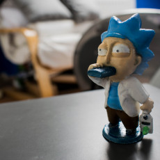 Picture of print of Drunk Tiny Rick - 3D files This print has been uploaded by Lonely Wolf