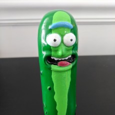 Picture of print of Pickle Rick