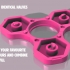 TRIFORCE MINI | colourful nutty fidget spinner image
