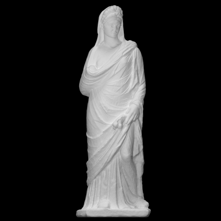 Statue of a woman as Ceres
