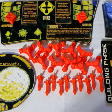 Picture of print of Star Trek Ascendancy 3D file for the fan expansion race 8472