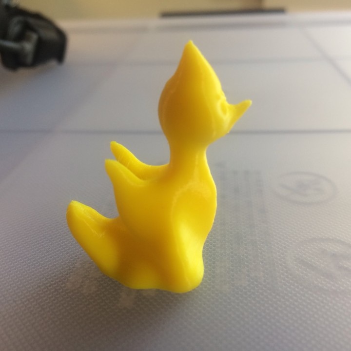 3D Print of One Pissed Off Pikachu, miniature pokemon meme by sinchao