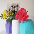 Low Poly Upcycled Can Vases image