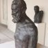 Naked bust of Anatole France image