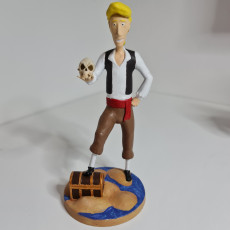 Picture of print of Guybrush Threepwood - Monkey Island This print has been uploaded by Peter Danielsson