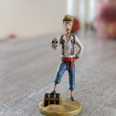 Picture of print of Guybrush Threepwood - Monkey Island This print has been uploaded by Timo Paschke
