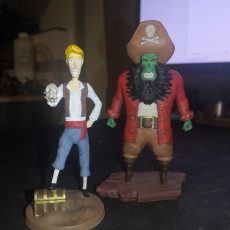 Picture of print of Guybrush Threepwood - Monkey Island This print has been uploaded by T Raf