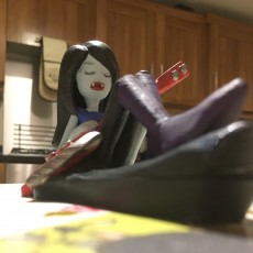 Picture of print of Marceline, The Vampire Queen© from Adventure Time™ This print has been uploaded by Andrew McDowell