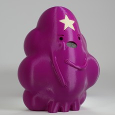 Picture of print of Lumpy Space Princess© Piggy Bank from Adventure Time ™ This print has been uploaded by Trond