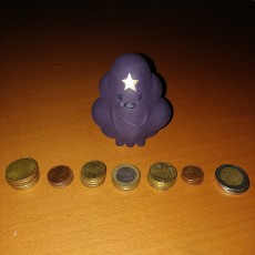 Picture of print of Lumpy Space Princess© Piggy Bank from Adventure Time ™