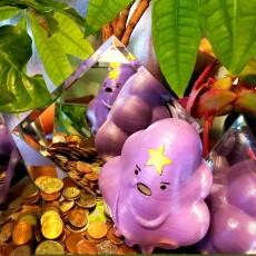 Picture of print of Lumpy Space Princess© Piggy Bank from Adventure Time ™ This print has been uploaded by Michael A Ortas II 