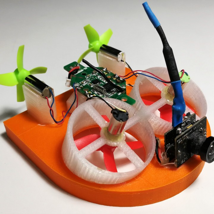 3D Printable HoverWhoop - to by K. non