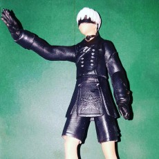 Picture of print of Nier Automata 9S
