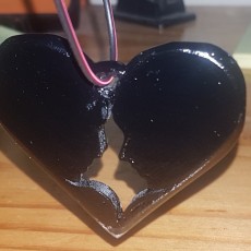 Picture of print of Heart Couple Pendant