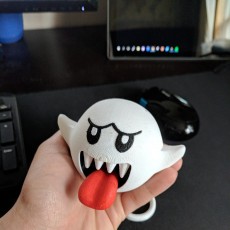 Picture of print of Boo from Mario games - Multi color This print has been uploaded by Eric