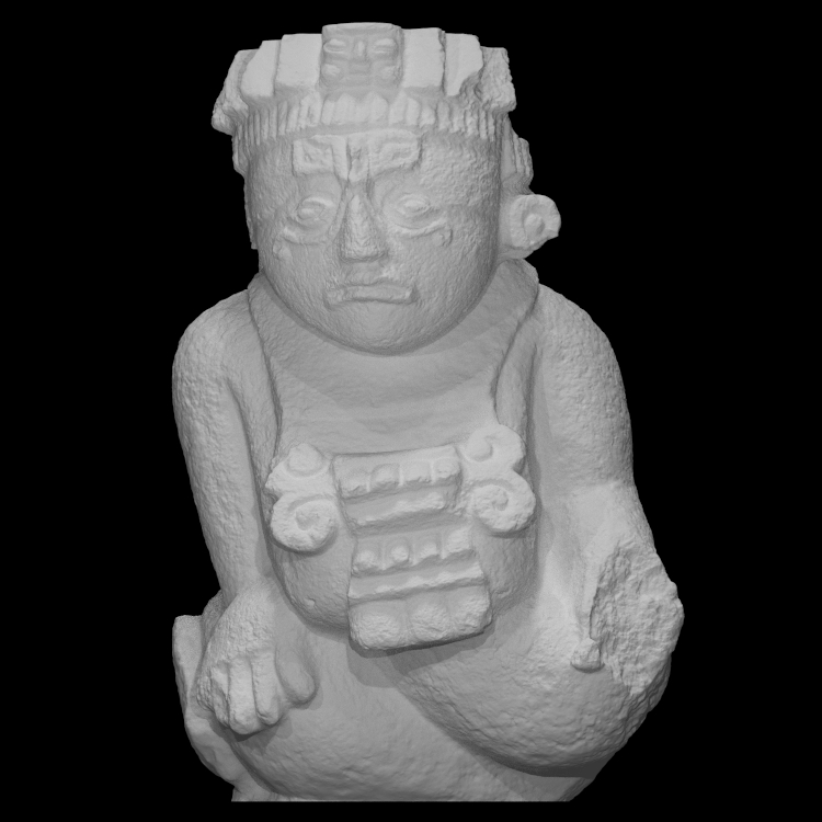 Sculpture of Personage of Ek Balam [2]