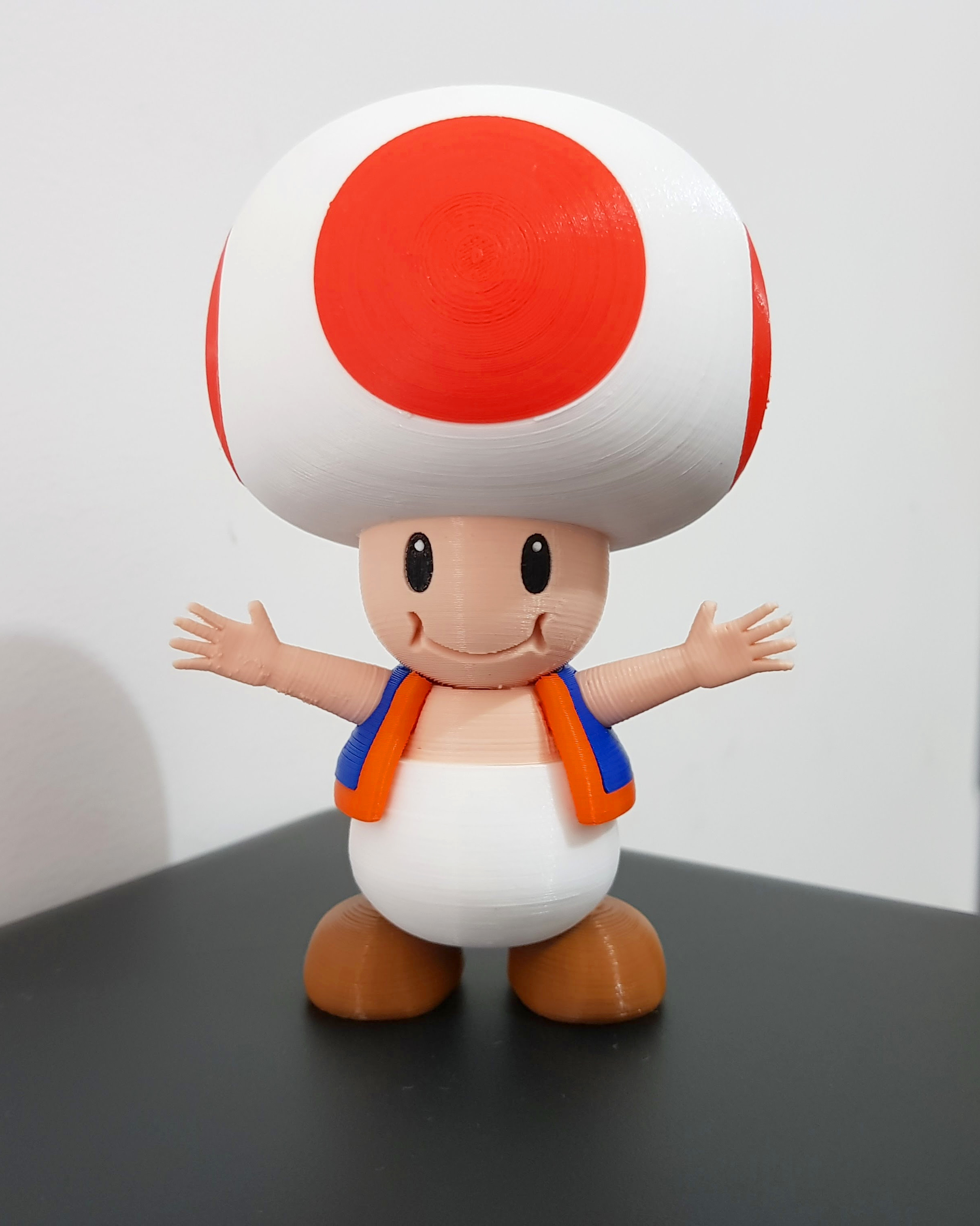 Toad from Mario games - Multi-color