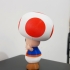 Toad from Mario games - Multi-color image