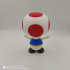Toad from Mario games - Multi-color print image