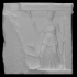 Part of a votive relief in the shape of a temple image