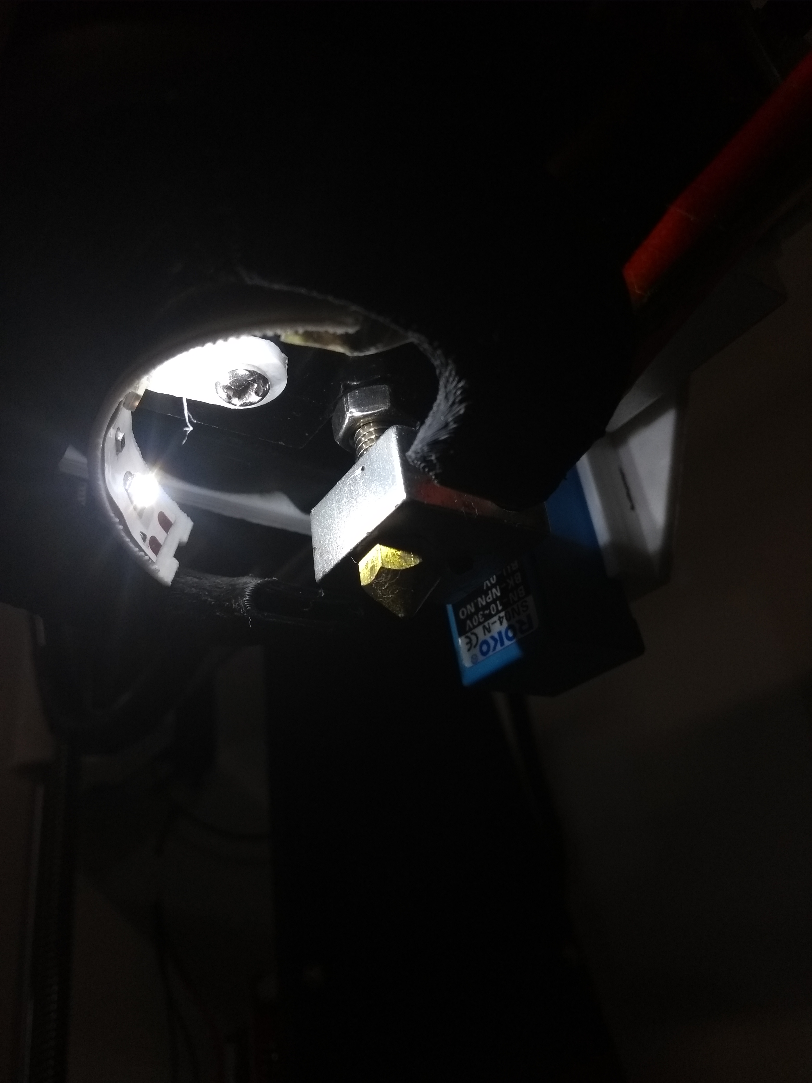 Anet A8 Extruder Light