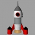 Rocket Ship Art Palette 250ml slim can image
