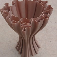 Picture of print of Wavy vase