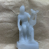 Statue of Apollo with his Lyre print image